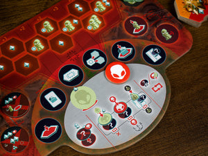 On Mars: Invasión Alien expansión juego de mesa