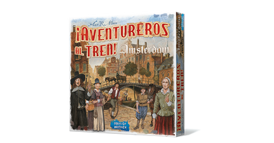 ¡Aventureros al Tren! Amsterdam el juego de mesa