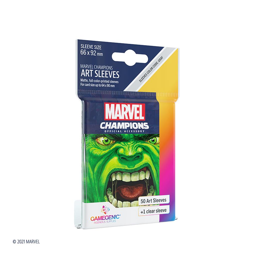 Marvel Champions Sleeves – Hulk