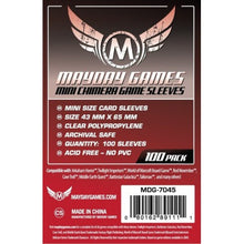Cargar imagen en el visor de la galería, Fundas Mayday Games Mini Chimera 43x65 mm (Pack de 100) 7045 RED