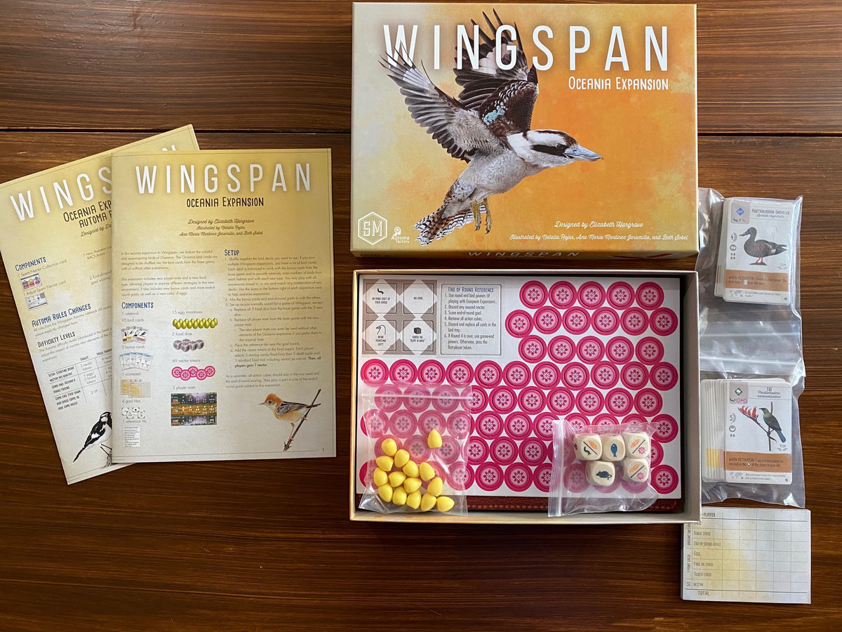 Up Above Down Under - A Wingspan: Oceania Board Game Expansion Review - There Will Be Games