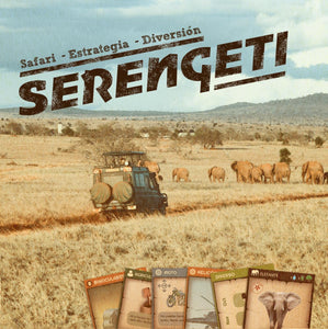Serengeti el juego de mesa